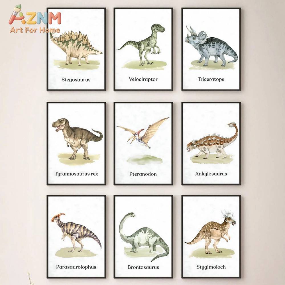 AZNM Cute Cartoon Animal Canva - đánh giá và giá Baby Nursery Giraffe