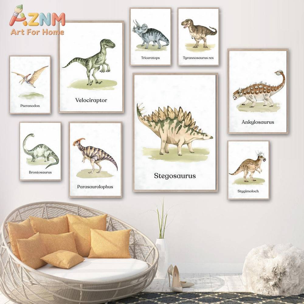 AZNM Cute Cartoon Animal Canva - đánh giá và giá Baby Nursery Giraffe