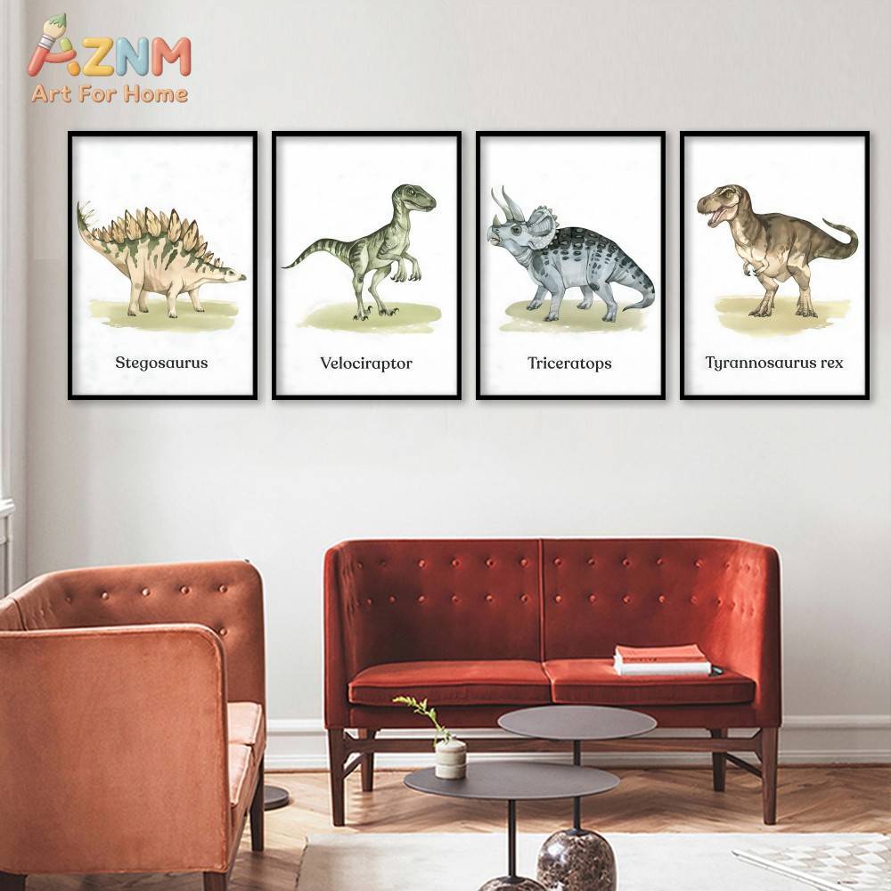 AZNM Cute Cartoon Animal Canva - đánh giá và giá Baby Nursery Giraffe