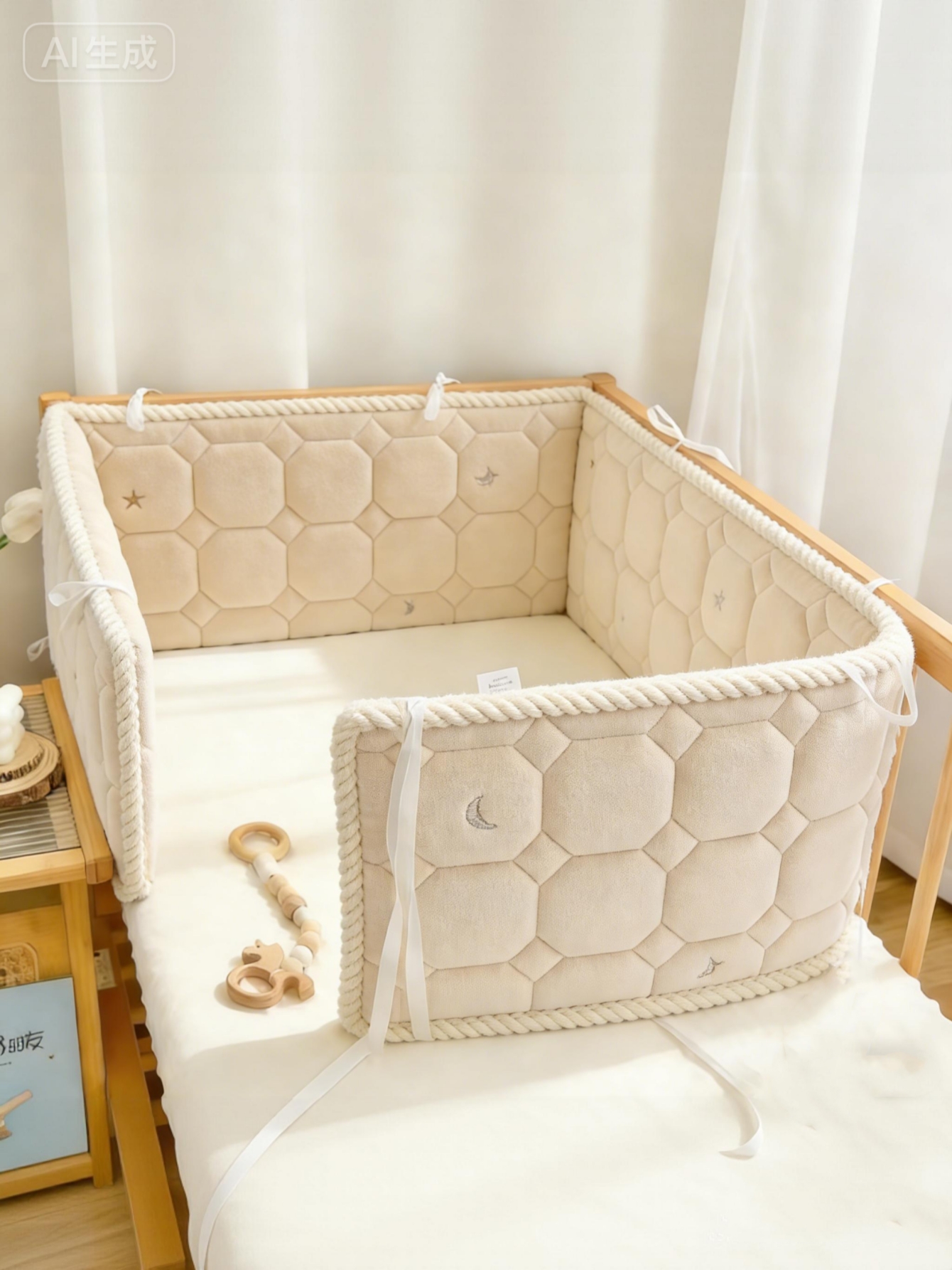 Baby Crib Bumper Pure Cotton C - đánh giá và giá Baby Nursery Glider