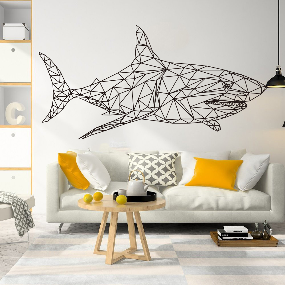 Geometric Shark Whale Fish Oce - đánh giá và giá Baby Nursery Under The Sea