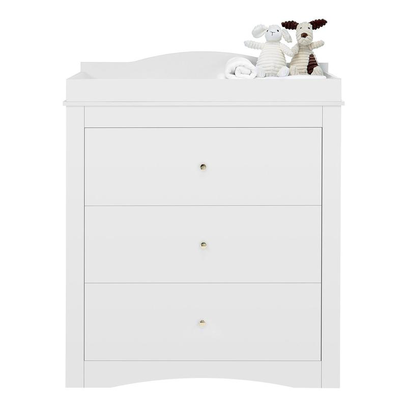 Changing Table Dresser, Baby D - đánh giá và giá Drawer Dresser White