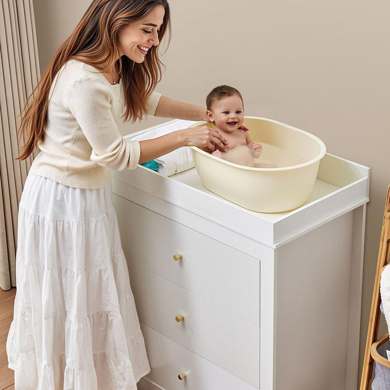 Changing Table Dresser, Baby D - đánh giá và giá Drawer Dresser White