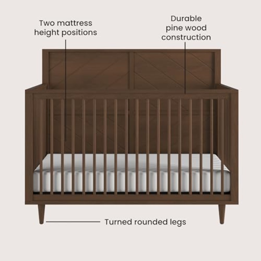 Surrey Hill Design 4-in-1 Conv - đánh giá và giá Convertible Crib Set
